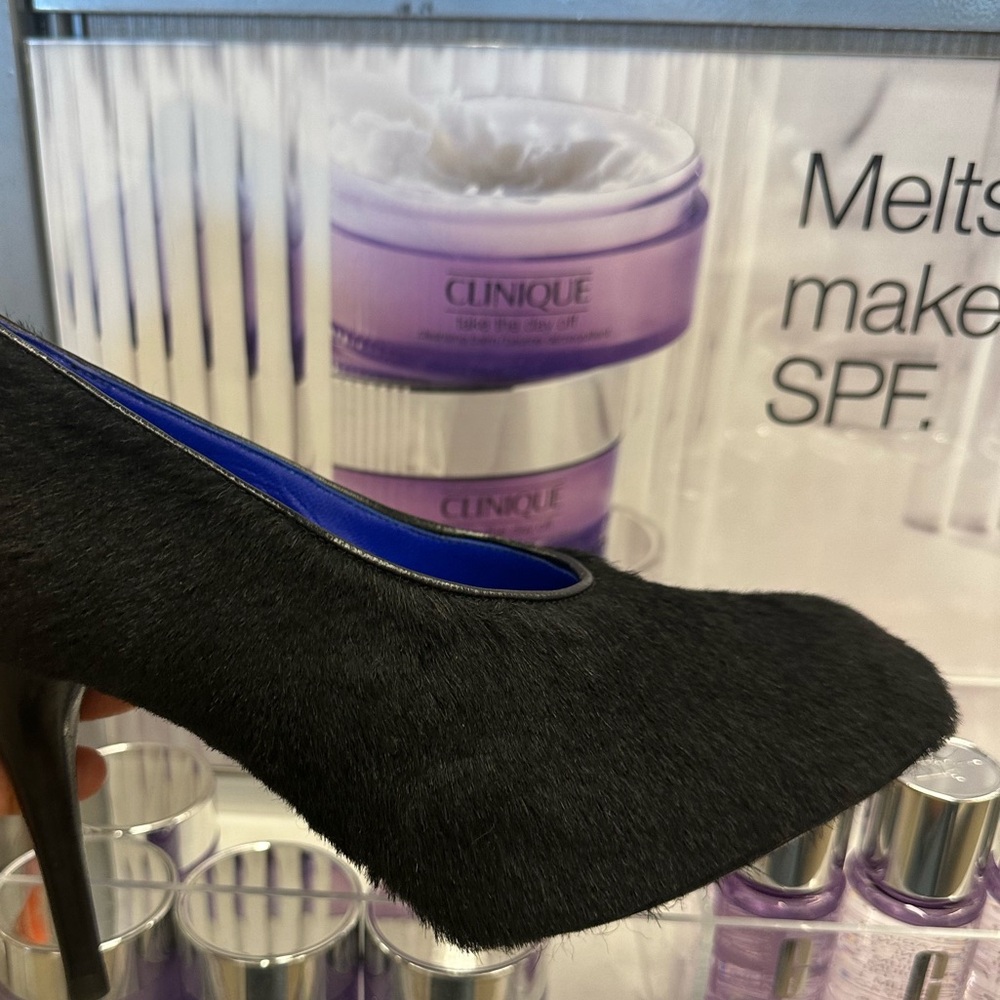 Givenchy furry heels size 36 brand new!
